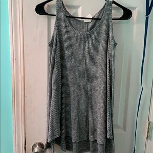 Flare off the shoulder long sleeve